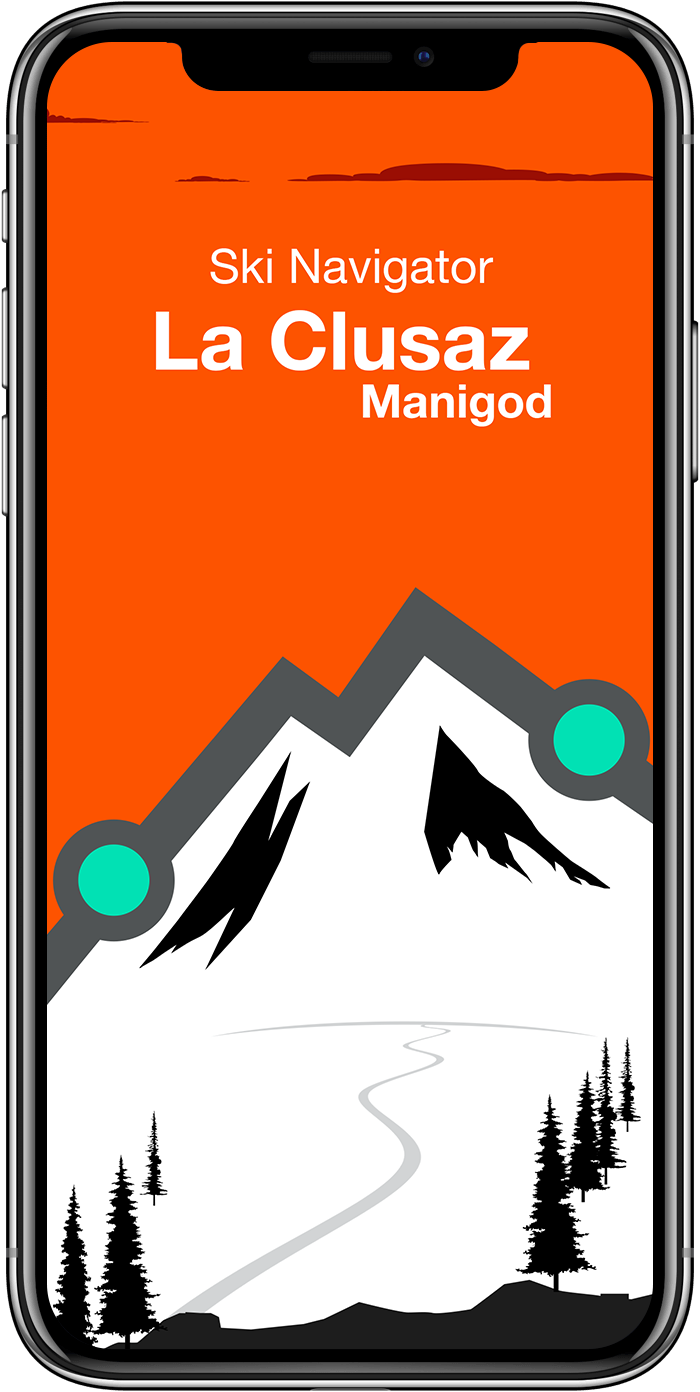 Smart La Clusaz Ski Map